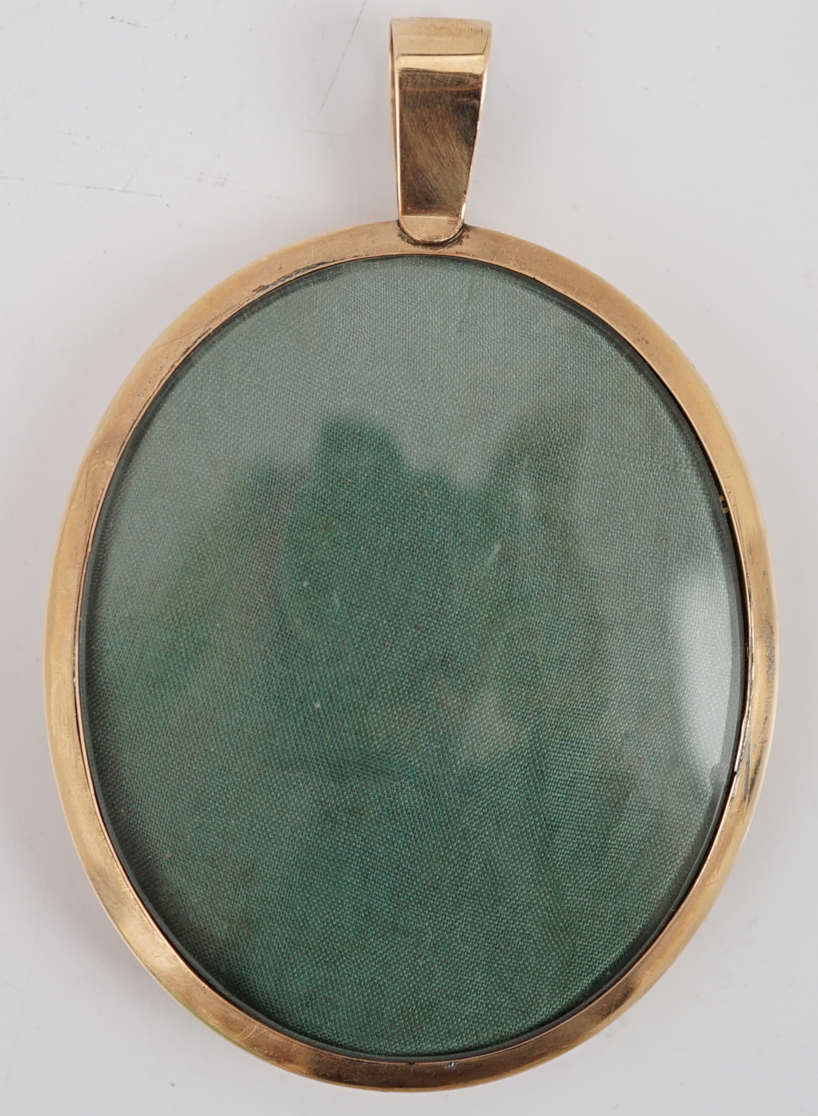 English School circa 1800, Portrait miniature of a young man, oil on ivory, 5.4 x 4.4cm. CITES Submission reference JKK4W6C4